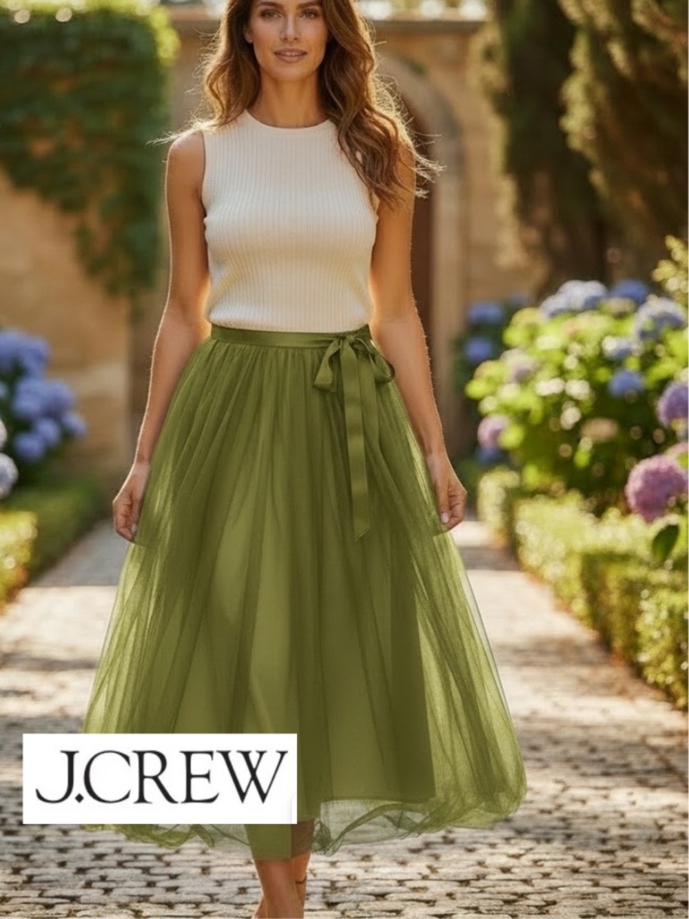 NWT J.Crew Tulle Ball Maxi Skirt , XS, GD1278